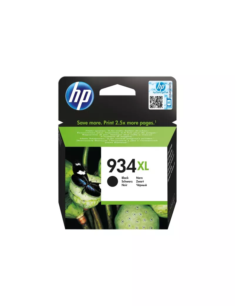 Cartuccia Originale HP C2P23AE 934XL (Nero 1000 Pagine) Cartuccia Originale HP C2P23AE 934XL (Nero 1000 Pagine)