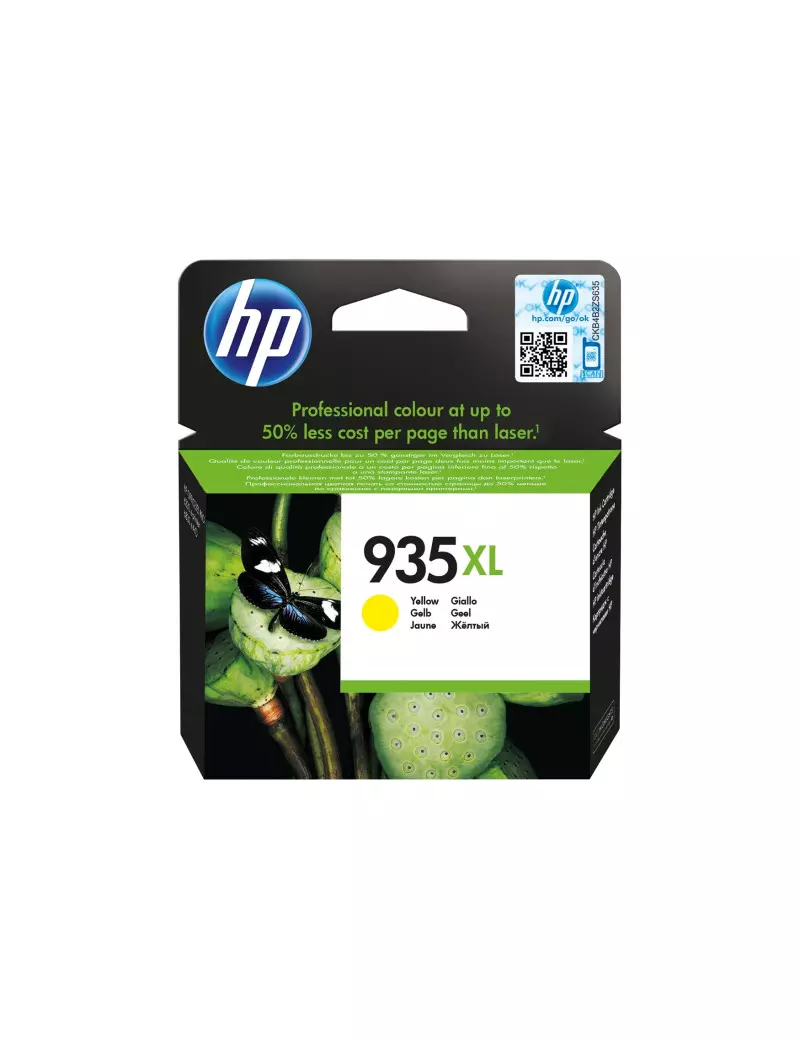 Cartuccia Originale HP C2P26AE 935XL (Giallo 825 Pagine) Cartuccia Originale HP C2P26AE 935XL (Giallo 825 Pagine)
