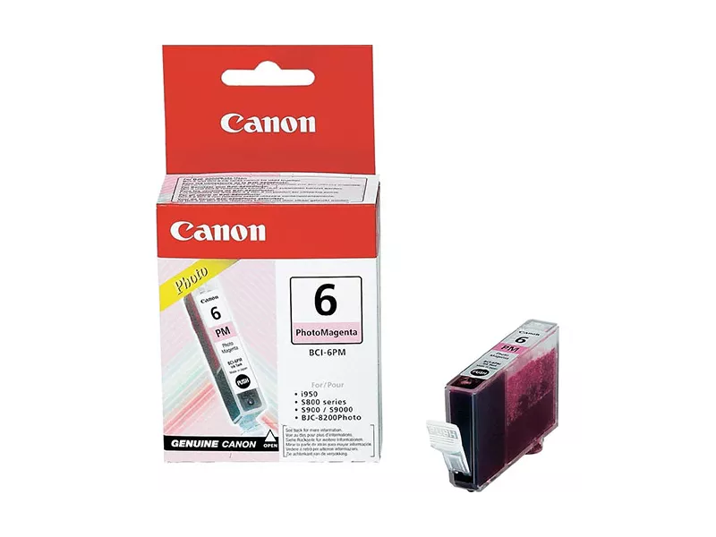 Cartuccia Originale Canon BCI-6PM 4710A002 (Magenta Foto)
