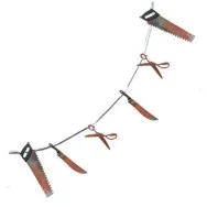 Festone Horror Lame Sangue