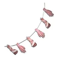 Festone Horror Mani sangue