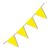 Festone PVC - 10 m - Giallo