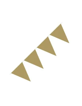 Festone PVC - 10 m - Oro