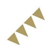 Festone PVC - 10 m - Oro