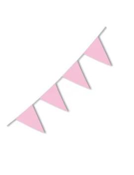 Festone PVC - 10 m - Rosa