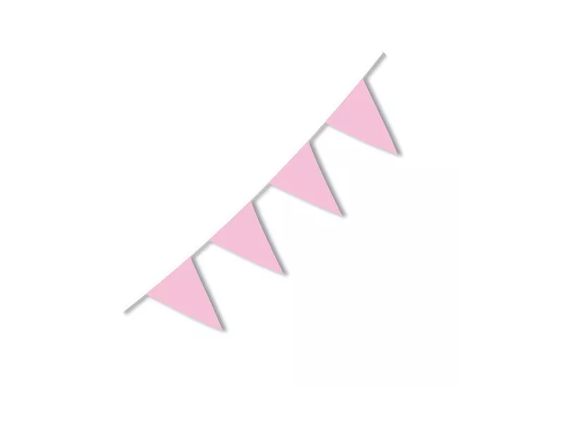 Festone PVC - 10 m - Rosa