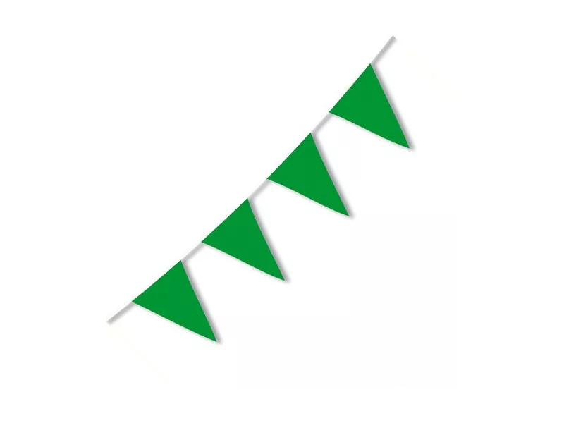 Festone PVC - 10 m - Verde