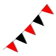Festone PVC - Bicolore - Rosso/Nero