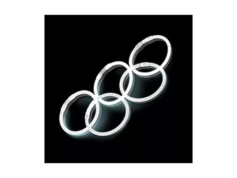 Braccialetti Luminosi - Bianco (Conf. 100) Braccialetti Luminosi - Bianco (Conf. 100)
