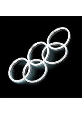 Braccialetti Luminosi - Bianco (Conf. 100)