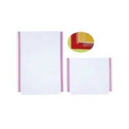 Tasca Adesiva con Soffietto GS Sei Rota - 22x30 cm (Trasparente Conf. 10)