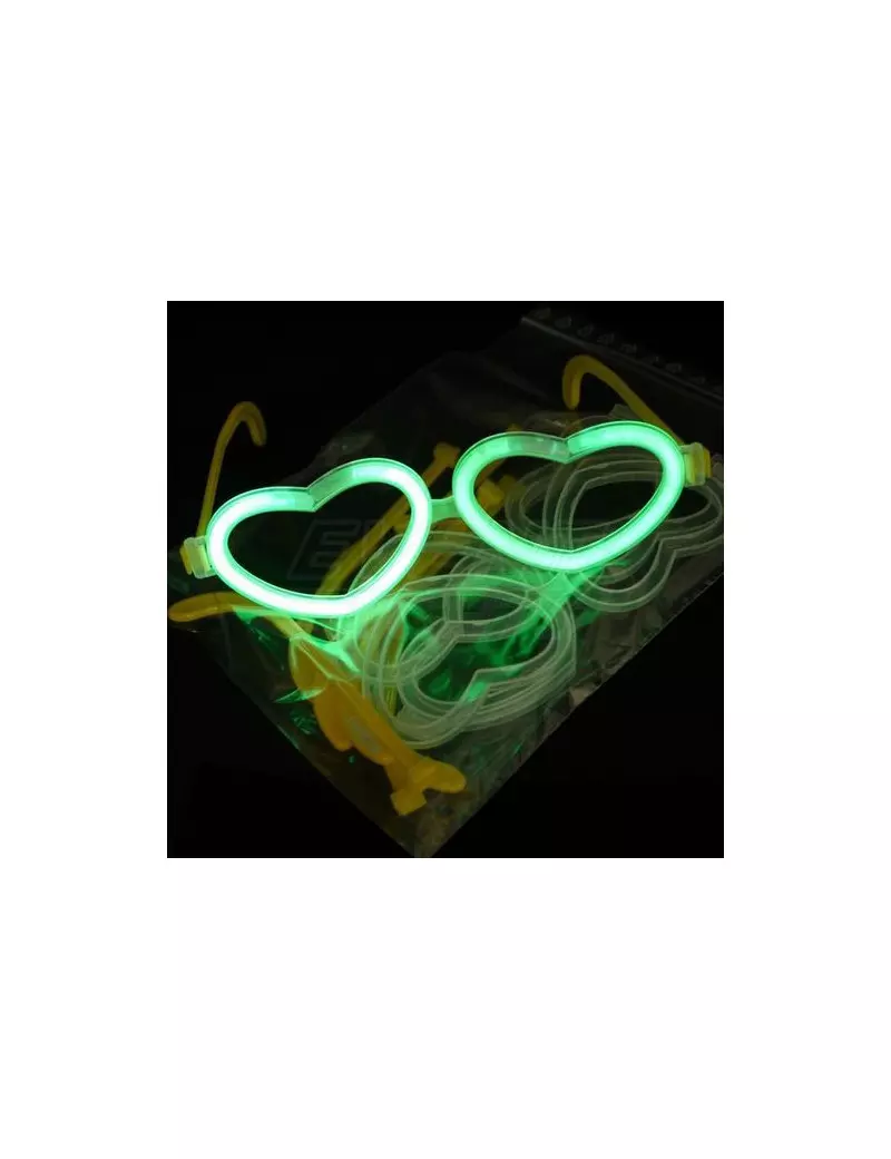 Occhiali Luminosi a Cuore - Assortiti (Conf. 50) Occhiali Luminosi a Cuore - Assortiti (Conf. 50)