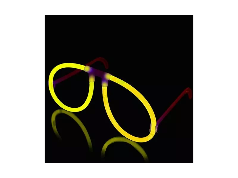 Occhiali Luminosi - Giallo (Conf. 50)