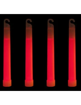 Glow Stick - Rosso - 15 cm