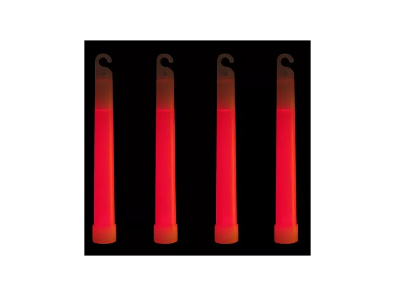 Glow Stick - Rosso - 15 cm Glow Stick - Rosso - 15 cm