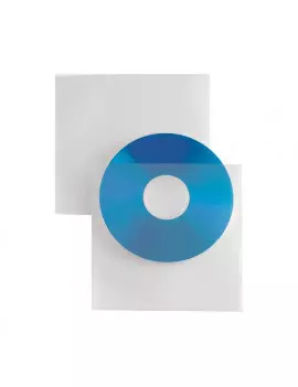 Busta Porta CD/DVD Soft Sei Rota - 657529 (Trasparente Conf. 25)