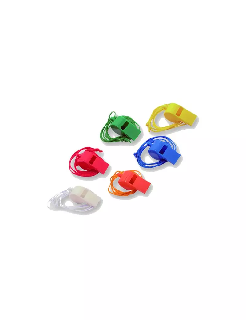 Fischietto in Plastica - Assortiti Fischietto in Plastica - Assortiti