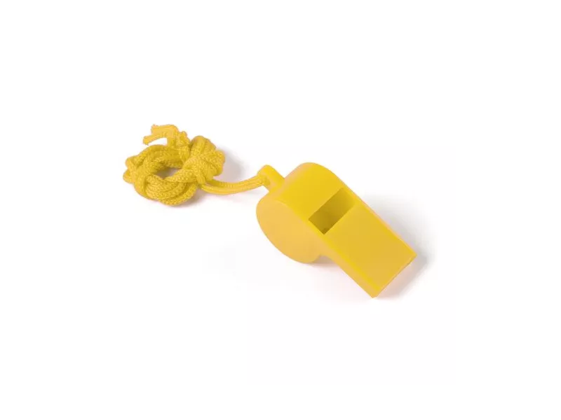 Fischietto in Plastica - Giallo