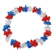 Collana Hawaii - Bianco/RossoAzzurro