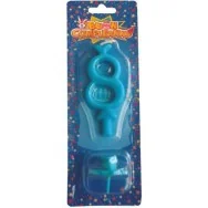 Candelina - Numero 8 - Azzurro