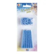 Candeline per Torta - Azzurro (Conf. 12)