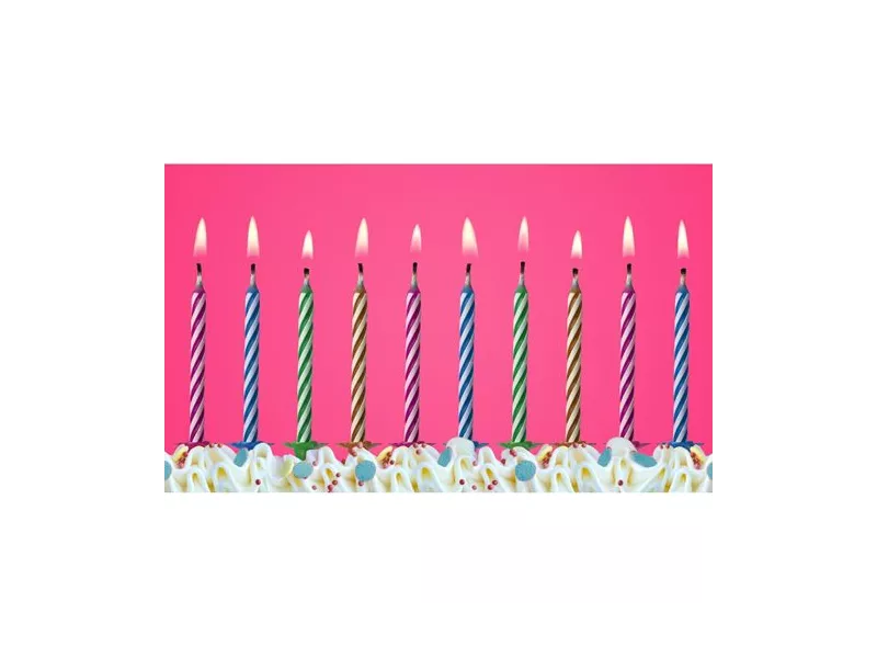 Candeline per Torta - Magiche (Conf. 10)