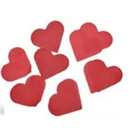 Coriandoli a Forma di Cuore - 100 g