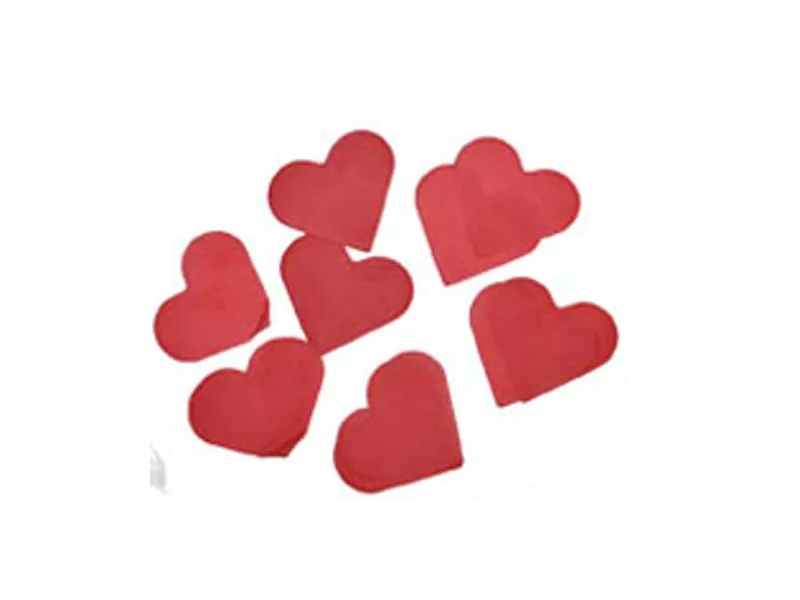 Coriandoli a Forma di Cuore - 100 g Coriandoli a Forma di Cuore - 100 g