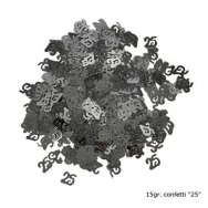 Coriandoli da Tavolo 25 Anniversario