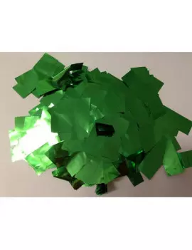 Coriandoli Grandi - 100 g - Verde Metallizzato