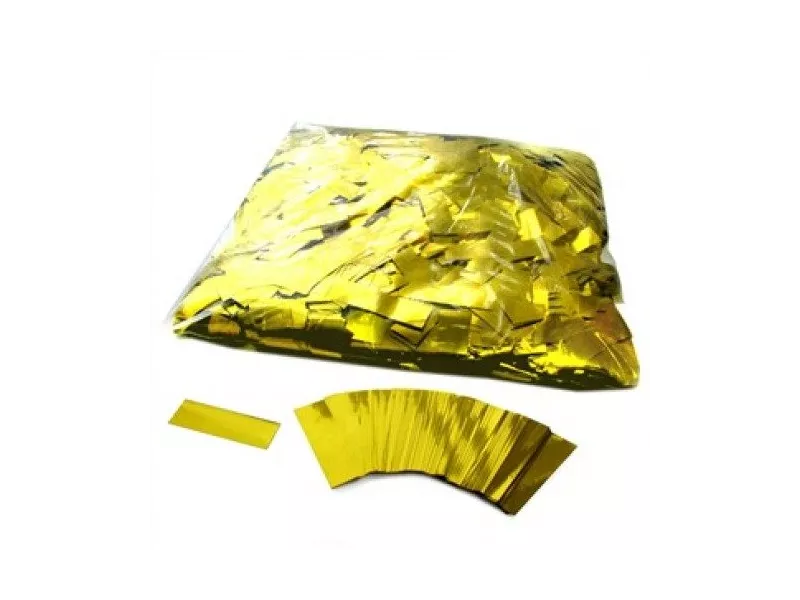 Coriandoli Gandi - 100 g - Oro Metallizzato Coriandoli Gandi - 100 g - Oro Metallizzato