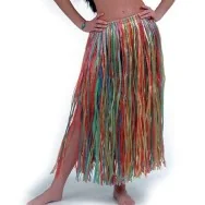 Gonna Hawaiana Multicolor - 75 cm