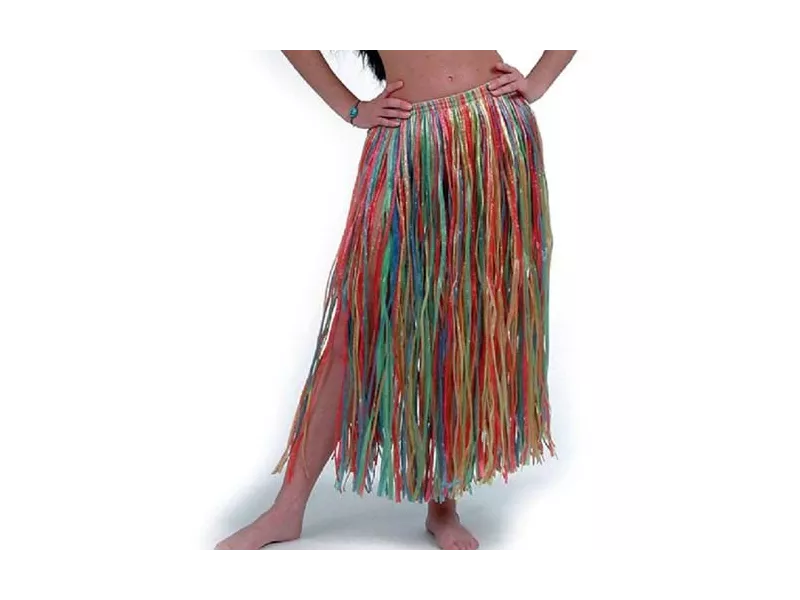 Gonna Hawaiana Multicolor - 75 cm