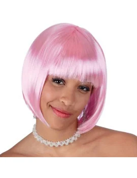 Parrucca a Caschetto - Rosa