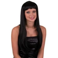 Parrucca Liscia - Nero Lungo