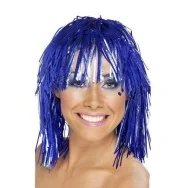 Parrucca - Blu Metallizzato
