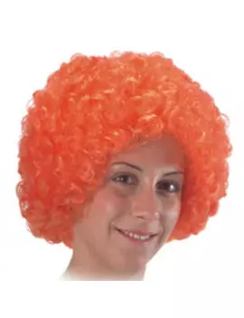 Parrucca Riccia - Arancione