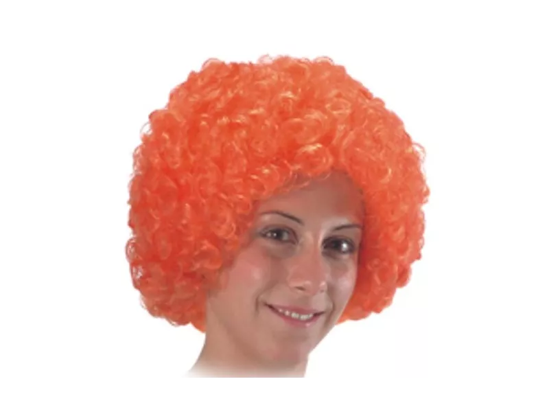 Parrucca Riccia - Arancione