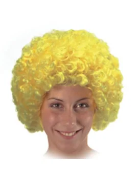 Parrucca Riccia - Giallo Classic