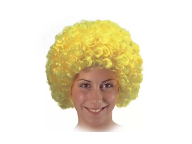 Parrucca Riccia - Giallo Classic