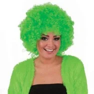 Parrucca Riccia - Verde