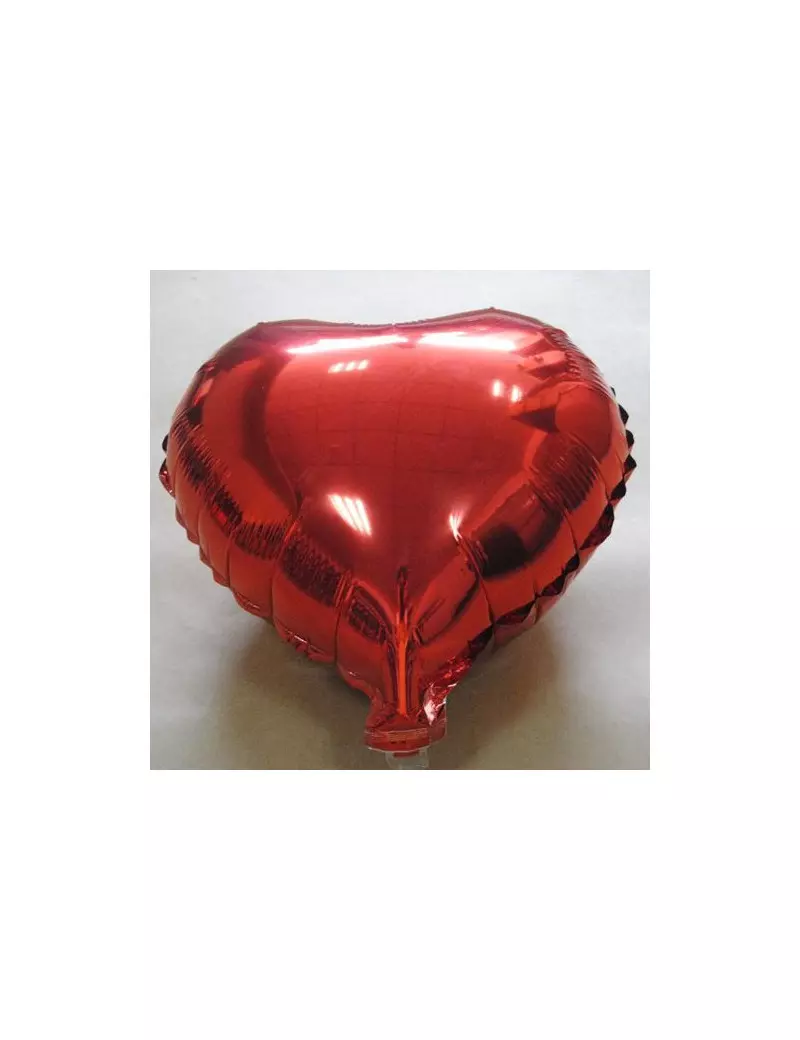 Palloncino Mylar Cuore - Ø 85 cm - Rosso