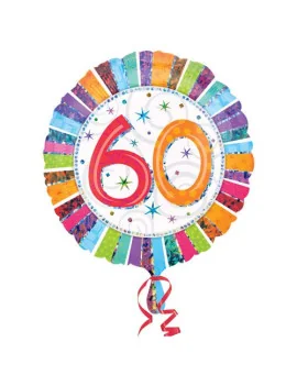 Palloncino in Mylar - Radiant - Numero 60