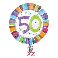 Palloncino in Mylar - Radiant - Numero 50