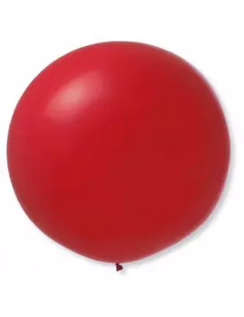 Palloncino Gigante Tondo - Ø 80 cm - Rosso