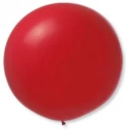 Palloncino Gigante Tondo - Ø 80 cm - Rosso