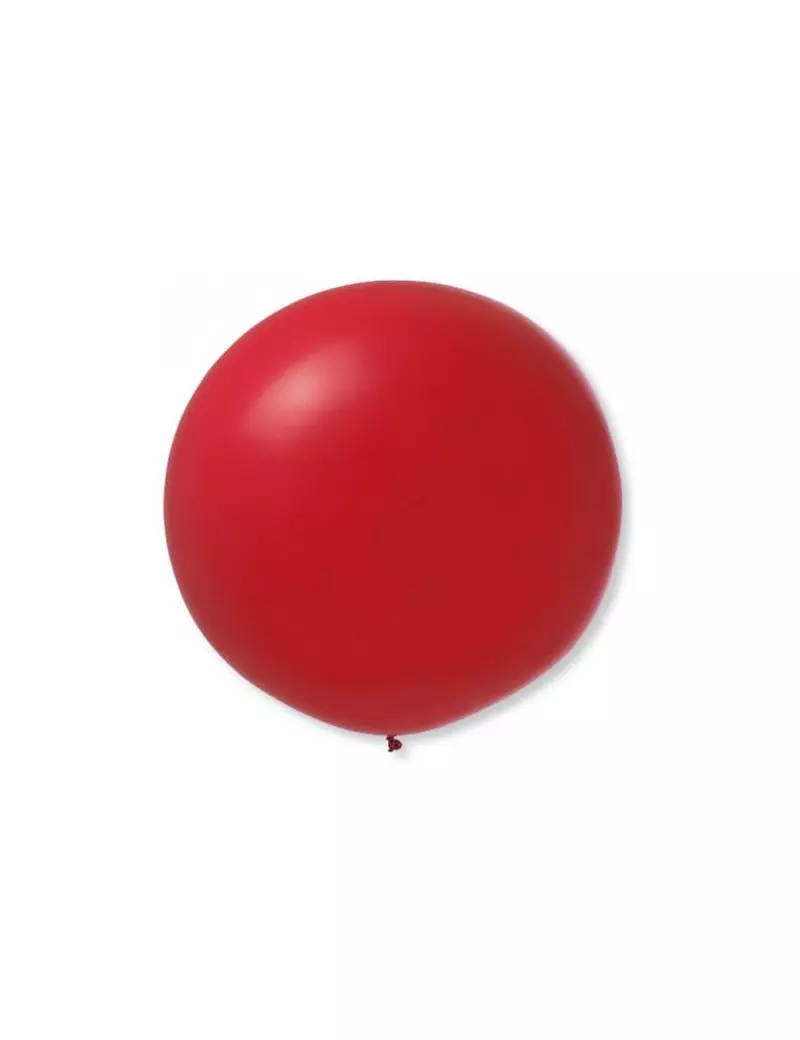 Palloncino Gigante Tondo - Ø 80 cm - Rosso