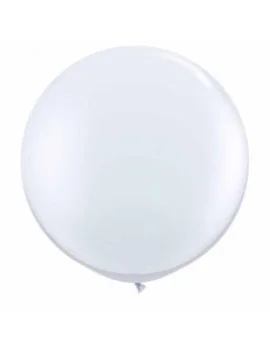 Palloncino Gigante Tondo - Ø 80 cm - Bianco