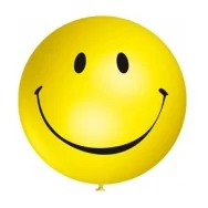 Palloncino Gigante Tondo - Ø 75 cm - Smile