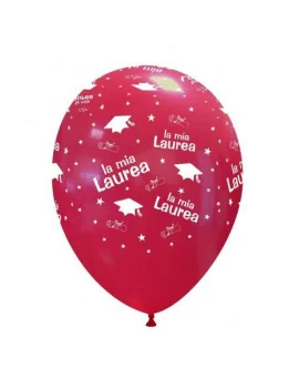 Palloncino Decoro - Ø 30 cm - Laurea